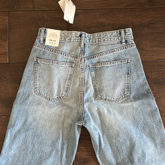 woman’s Zara Wide leg jeans - Picture 4 of 5